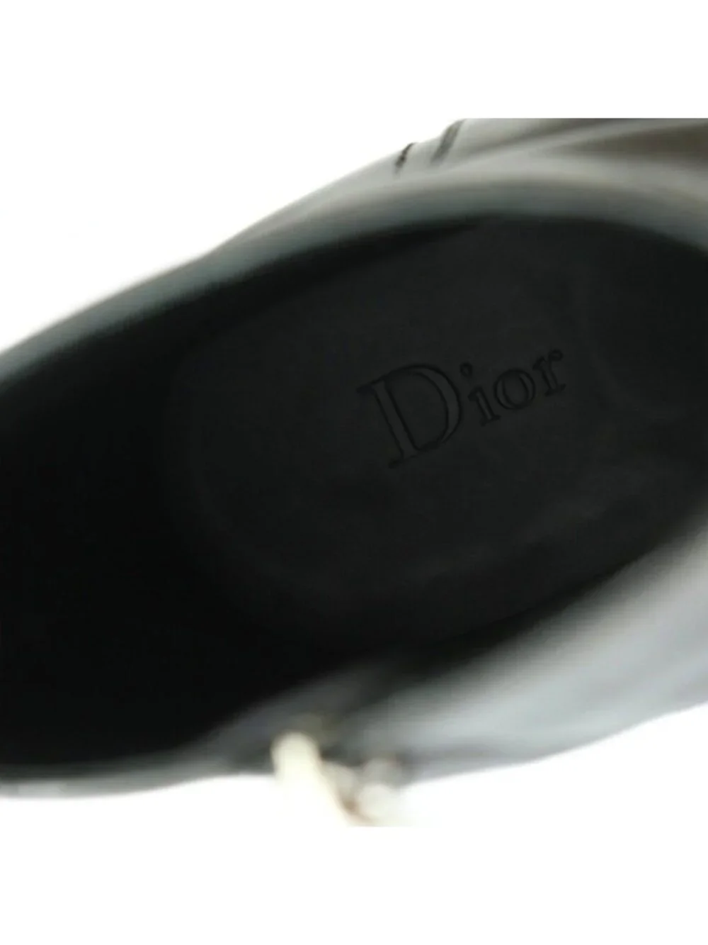 Dior Homme Side Zip Short Boots 40 Black